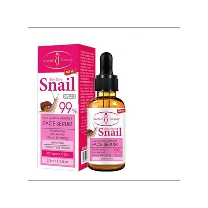 Sérum Escargot Collagène & Vitamine E – Éclat & Anti-imperfections – Image 2