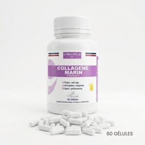 Christelle Paris Collagène Marin & Vitamine C – 60 Gélules – Image 4